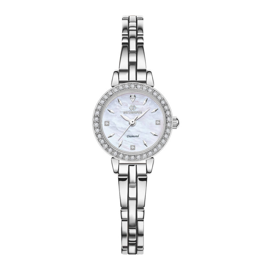 디유아모르 여성 메탈밴드시계 DAW3101M-SW 다이아몬드 시계
